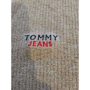 Vintage‎ 90s Tommy Hilfiger Ribbed V-Neck T-Shirt XL